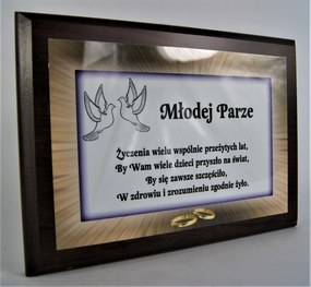 Elegáns Esküvői Ajándék Esküvői Oklevél Minőség!