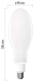 LED Izzó FILAMENT ED90 E27/36W/230V 6000 lm 4000K