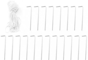 fehér kerti pavilon 3 x 12 m