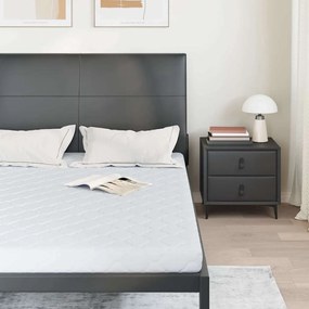 Matrac Kókuszréteggel Fehér 190 x 140 cm PU hab