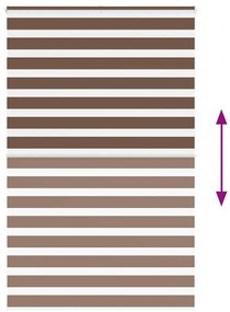 zebrafüggönnyel barna szövetszélesség 140,9 cm poliészter