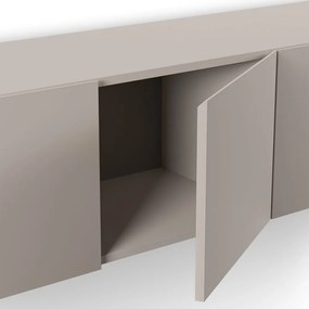 Krémszínű TV-állvány 180x38x35 cm Daroca – Marckeric