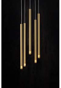 Csillár zsinóron STALACTITE LASER 5xG9/2,5W/230V arany