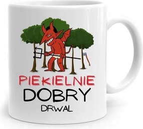 Favágónak Pokolian Jó Ajándék Bögre Favágó Nyomtatott Fotóval