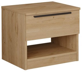 Éjjeliszekrény Lomboretta 3 (dió + fekete). 1106616
