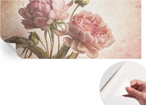 Dekoratív öntapadós fotótapéta irodába Finom bazsarózsa 250x104 cm