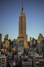 Poszter 30x45cm Empire State Building New York Manhattan skyline wi