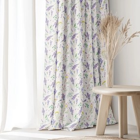 Goldea valencia dekorfüggöny - levendulás kert 200x135 cm
