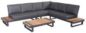 Amari kerti sarok ülőgarnitúra készlet antracit
