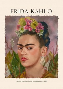 Frida Kahlo Önarckép Poszter B1 100x70cm #325