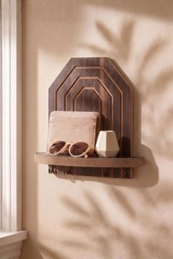 Fali polc, 26 cm – Artmtkwll10-Wenge