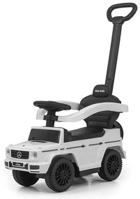 Milly Mally Scooter vezetőszárral Mercedes G350dfehér, 94 x 40 x 86,5 cm, 94 x 40 x 86,5 cm