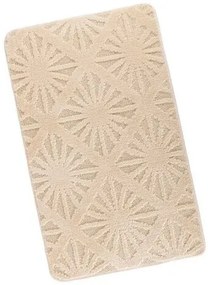 Bellatex Bany Sugár fürdőszobaszőnyeg , krémszínű, 60 x 100 cm