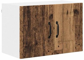 Fali konyhaszekrény 2 pcs Öreg fa 60 x 31 x 40 cm Faanyag