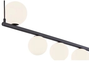 Jupiter 1927 - Csillár zsinóron TAIDA 6xG9/40W/230V fekete