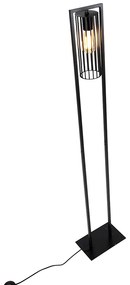 Okos, modern állólámpa fekete színben, WiFi ST64-gyel - Balenco Wazo