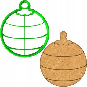 Mézeskalács lyukasztó Forma Karácsonyi Forma