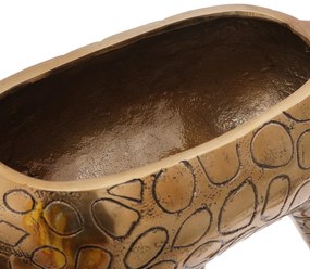 Zsiráf Alakú Jégvödör Sárgaréz - 49x22x39 cm Alumínium