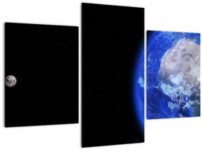 A Hold és a Föld képe (90x60 cm)