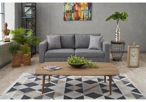 Kétszemélyes kanapé Kale Linen - Szürke