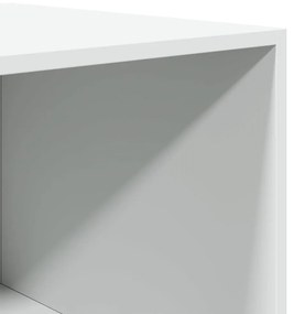 fehér szerelt fa ruhásszekrény 100 x 50 x 200 cm