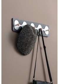 Fekete fali fogas 48 cm Rizar – PT LIVING