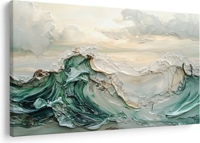 Kép - 3D tengeri absztrakció (90x60 cm)