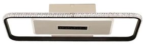 NEDES LED Dimmelhető lámpa LED/75W/230V 3000-6500K fehér/fekete + távirányítás TA1331/WB