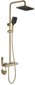 Zuhanyszett Termosztátos REA ROB Gold Brush