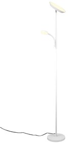 Fehér LED állólámpa (magasság 178 cm) Specter – Trio