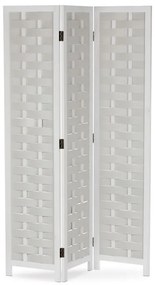 Fehér Tömörfa Paraván. EF-L186 WT