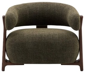 Zöld zsenília fotel Granite – Kave Home