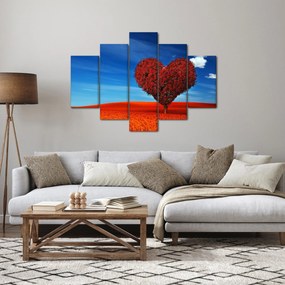 Kép - szív, fából (150x105 cm)
