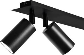 KAJA K-4135 ALBIO Fekete Színű Mennyezeti Lámpa 2+1xGU10 + E14 10W IP20