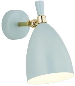 Argon 4700 - Fali lámpa CHARLOTTE 1xE27/15W/230V kék/arany