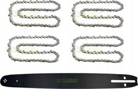 45cm 1,5 0,325 72 vezetősín +4X Parkside lánc PBKS53A1 PBKS53A2 BKS53B3