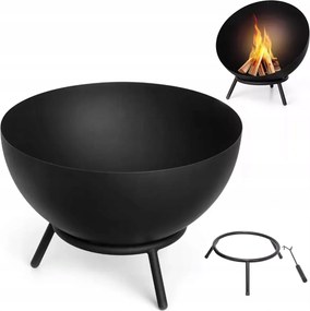 Fém Tűzrakóhely Kerti Teraszra, Udvarra Piszkavas EstiloHome