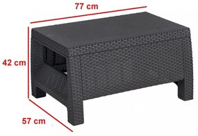 Corfu Big kerti bútor garnitúra szett