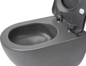 Peonia PN WC + tető antracit, titanium
