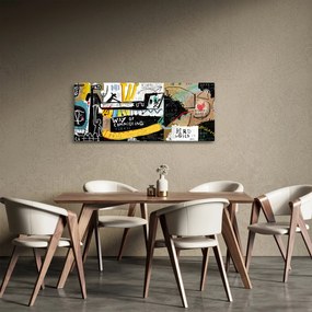 Festmény - Graffiti (120x50 cm)