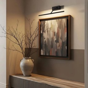 RENDL FRESCO 45 nástěnná černá 230V LED 8W 3000K