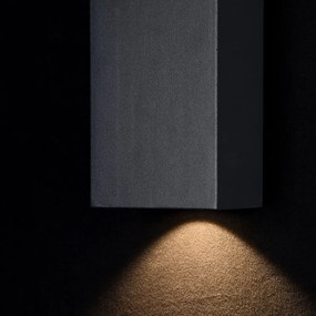 MAYTONI O581WL-L6B TIMES Modern Kültéri Fali Lámpa Fekete LED IP54
