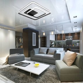 DomenoLED KWADRAT 411 Süllyesztett mennyezeti lámpa 88W/LED 7040LM