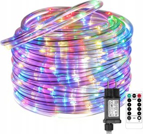 Kültéri Fénytömlő 100 Led Lámpa IP65 10m Világítás Többszínű