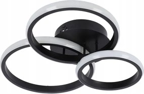 LED dimmelhető mennyezeti lámpatest LED/70W/230V 3000-6500K fekete + távirányító