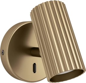 Eglo 902033 - PORTILLO fali spotlámpa 1xGU10/5W/230V aranyszínű