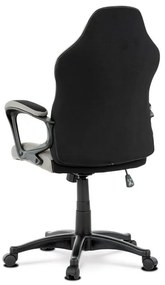 Gamer Irodai Forgószék Fekete Szövet Kárpittal, Rózsaszín Dekorral. KA-L611 BLUE