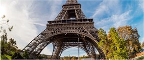 Kép - Eiffel-torony színes (120x50 cm)