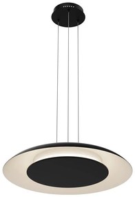 Kábeles LED csillár PIATTINO LED/30W/230V 2700/3200/4000K átm. 40 cm fekete