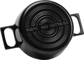 Indukciós tűzhelyhez alkalmas öntöttvas lábas fedővel 2 l Mattia 3.0 – FABINI